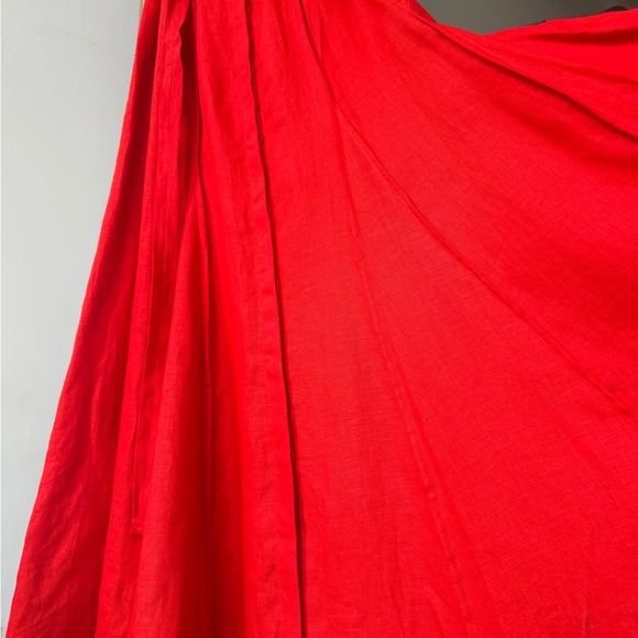 JCREW, Red Linen Maxi Dress, MSRP $248, NWT - Picture 9 of 16